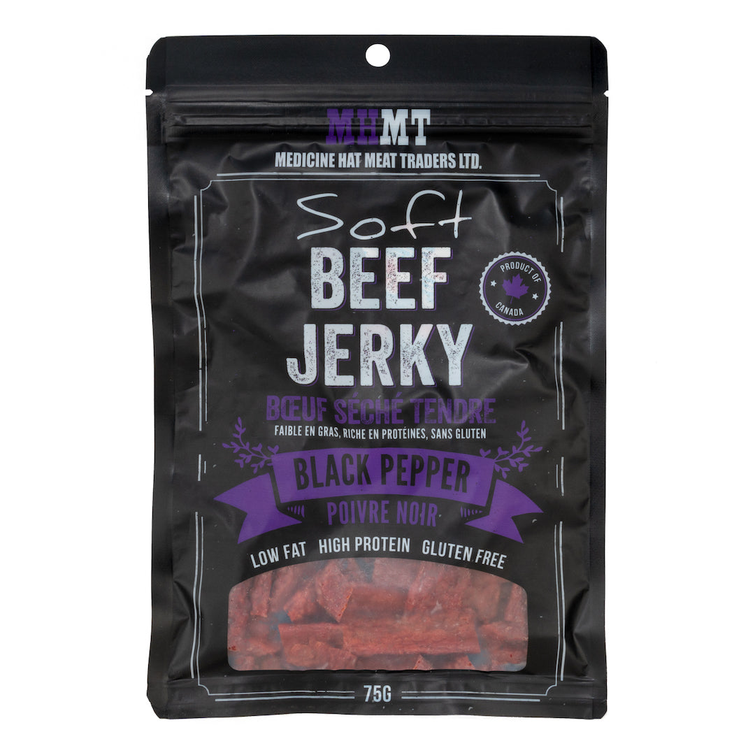 Peppered Beef Jerky - High Protein Snacks